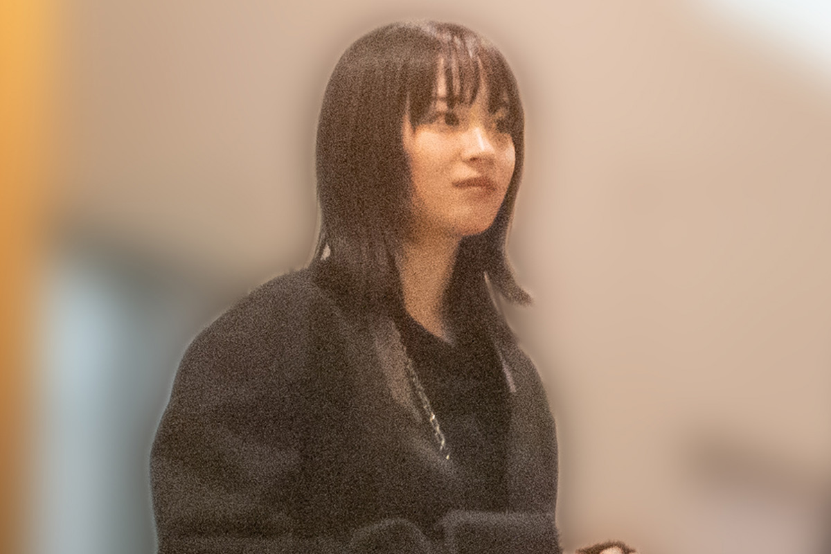  昨年2月、都内で映画の打ち上げに参加した広瀬すず（写真：本誌写真部） 