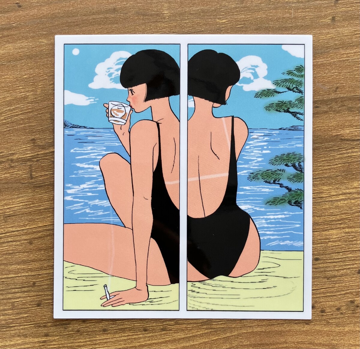 たなかみさき「日読み」の原画展が8月31日まで 365日分を掲載