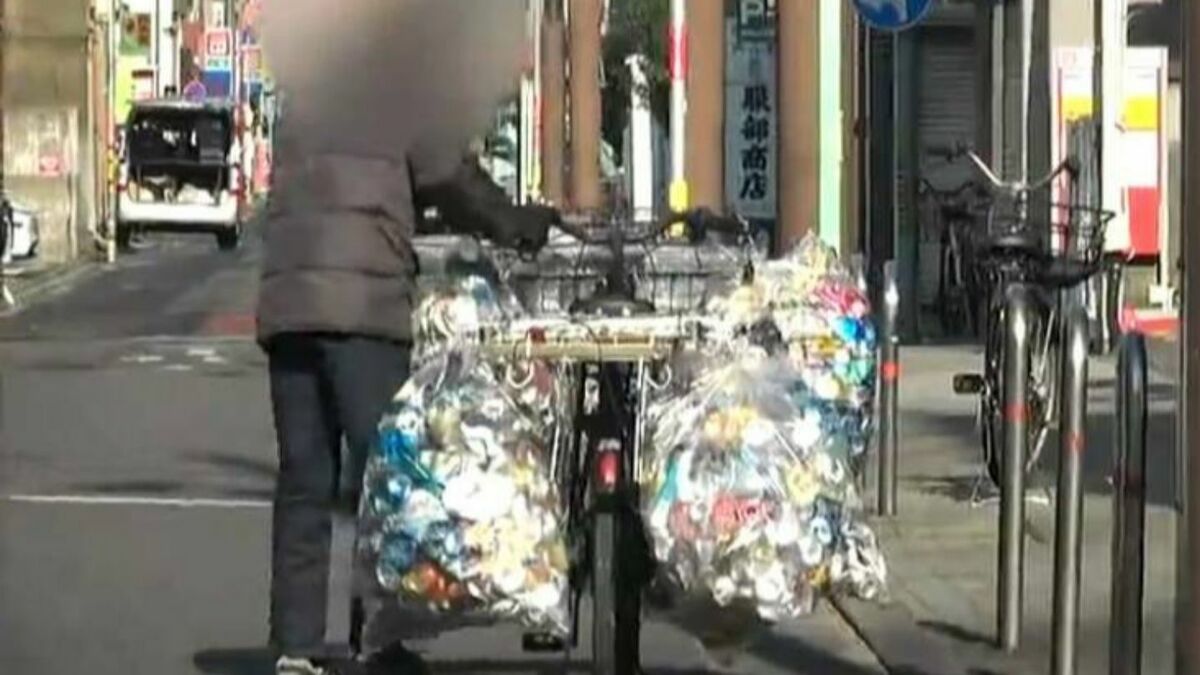 条例で「持ち去り禁止」に…空き缶拾いで生きるホームレス男性に危機