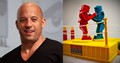 Vin Diesel by Gage Skidmore https://commons.wikimedia.org/wiki/File:Vin_Diesel_2013_SDCC.jpg | Rock'em Sock'em Robots by Ryan LaRue https://www.flickr.com/photos/ryanlarue/4648285486