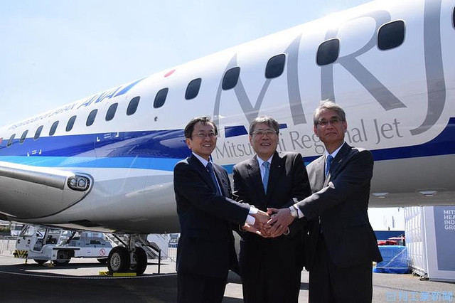 昨年のパリ国際航空ショーでは初めて実機展示したが…