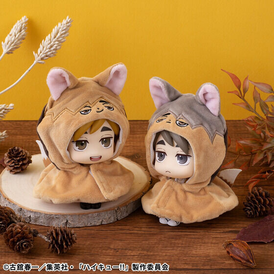 メガハウス「るかっぷ」のポンチョが発売へ 「ツムキツネ/サムキツネ」