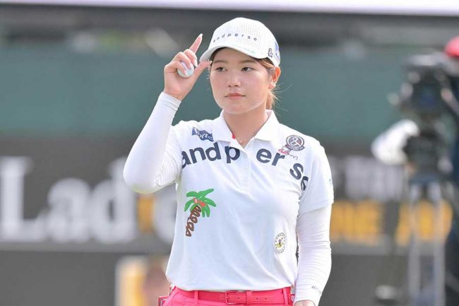 CATレディースに出場した櫻井心那【写真：スポーツ報知/アフロ】