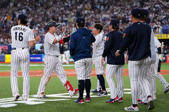 WBCに臨む侍ジャパン【写真：Getty Images】