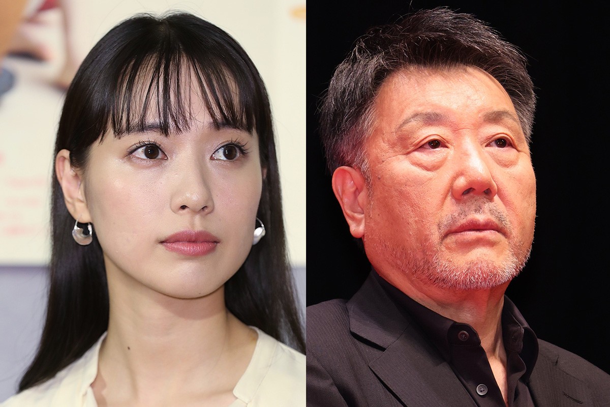  恩人・原田眞人監督の通夜に訪れたと報じられている戸田恵梨香（写真：本誌写真部） 