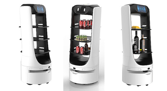 公益創造センター リーマン社製自動配膳ロボット「Deligo」を販売開始 7インチのディスプレイを搭載 音声で到着をお知らせ
