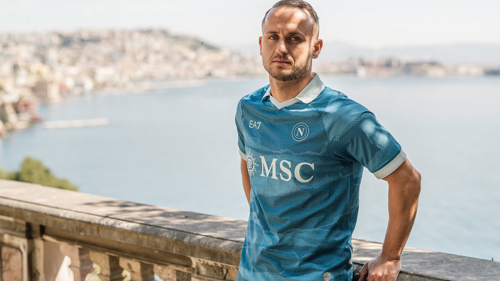 ナポリ ユニフォーム ナポリ ユニフォーム ホーム デブライネ EA7