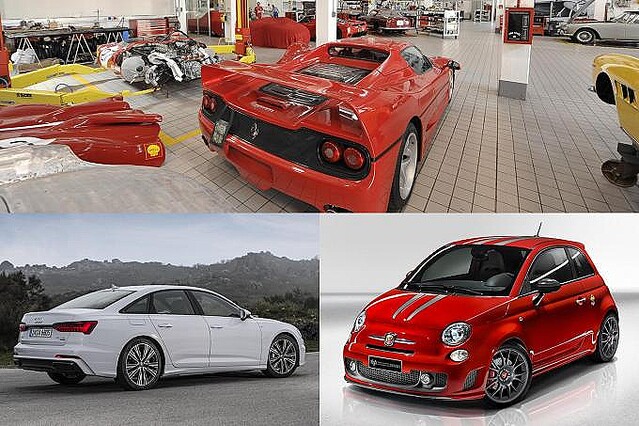 フェラーリ8台・ランボルギーニ(多分)1台