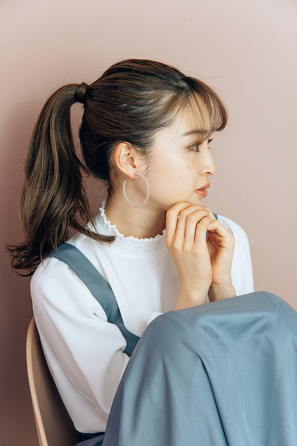 3分で最強彼ウケヘア 王道アイドル的な 清純ポニテ の作り方 Peachy ライブドアニュース