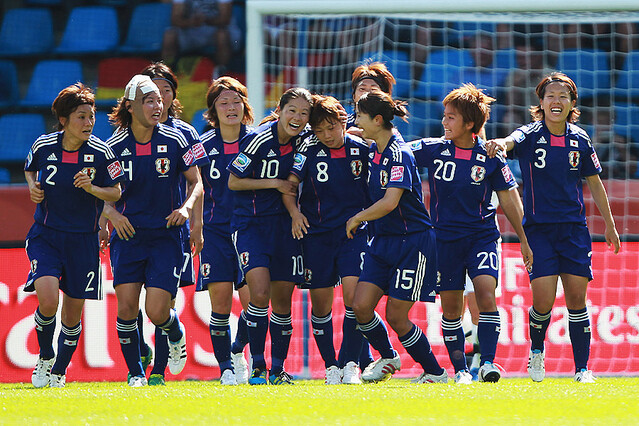 ドイツW杯で優勝したなでしこメンバーが集結【写真：Getty Images】