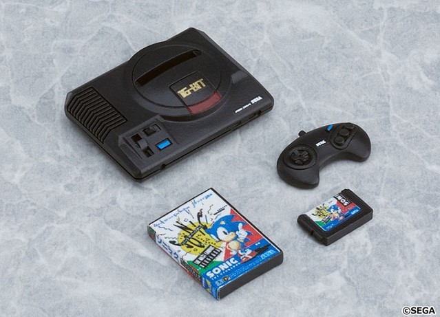 Segaのハード機ミニチュアセット登場 名作ソフトも付属 ライブドアニュース