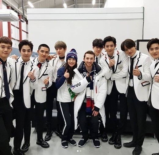 画像 Exo 平昌冬季五輪 閉会式で情熱的なパフォーマンス フィギュア メドベージェワ選手は夢を叶えた 選手たちも夢中 3 3 ライブドアニュース