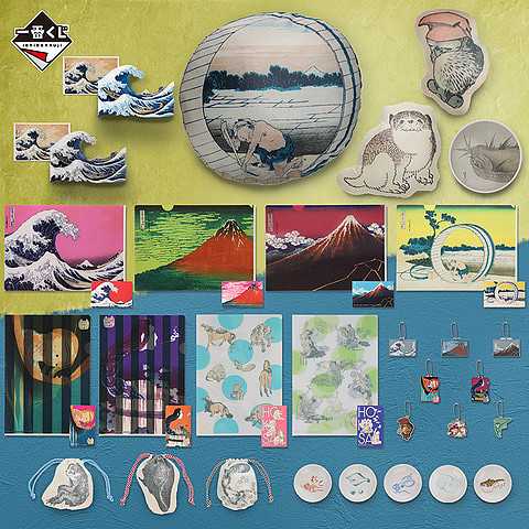 一番くじ 葛飾北斎　A賞 神奈川沖浪裏 ポストカードスタンド付きジオラマ＋おまけ 一番くじ 葛飾北斎｜一番くじ倶楽部｜BANDAI SPIRITS公式 一番