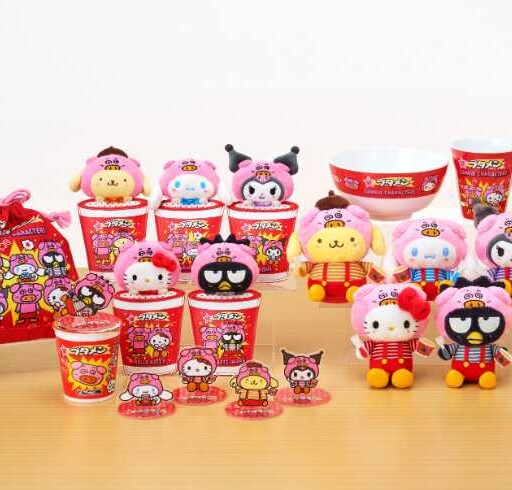 「ブタメン」と「サンリオキャラクターズ」が夢のコラボ