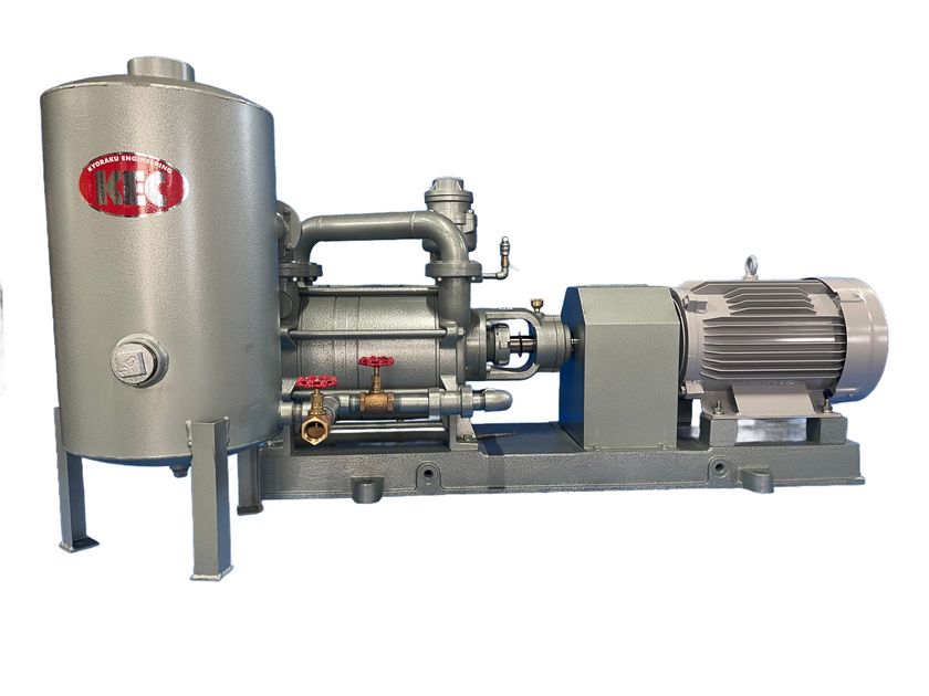 新製品「水封式真空ポンプ」