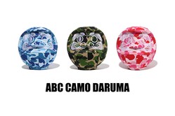 BAPE�ߥߥ��ť����祦�ƥ󡢷��Ϲ�����ޤ򥢡��Ȳ���ABC CAMO DARUMA��ȯ��