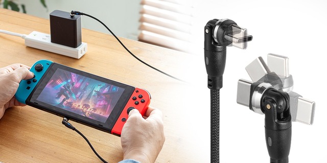 ξ���ͥ��������뤯���ž��PD100W��®�����б���USB2.0 Type-C�����֥�