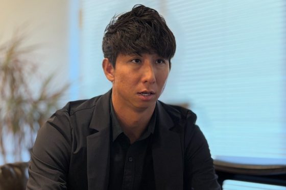 Full-Countのインタビューに応じた福田秀平氏【写真：福谷佑介】