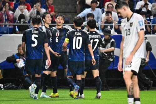 FIFAワールドカップアジア最終予選 日本代表とインドネシア代表が対戦