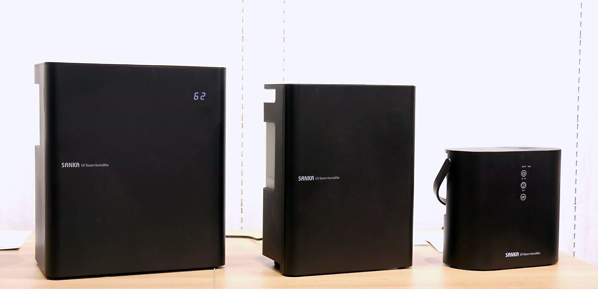 UV-Cを組み合わせて衛生面に配慮したスチーム式加湿器 - ライブドア