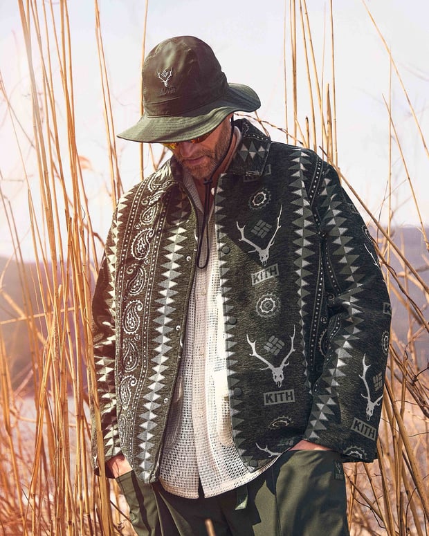 本日限定！KITH South2 West8 Columbia プルオーバーキス 戻します！KITH South2 West8 Columbia プルオーバーキス