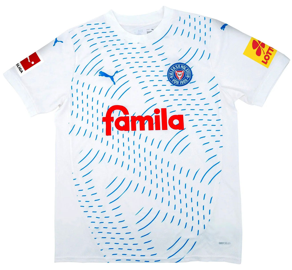 町野修斗のホルシュタイン・キール、2024-25新ユニフォーム発表