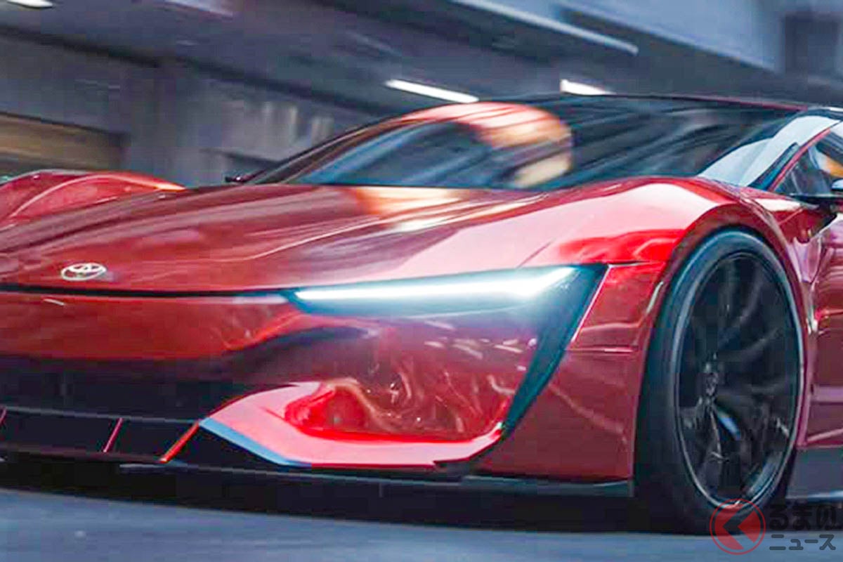 トヨタ新型「ミッドシップ“スポーツカー”」に期待の声集まる! ※予想CG (Photo:SRK Designs)