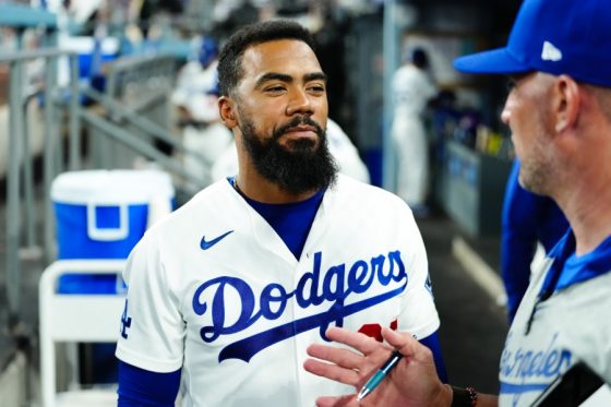 ドジャースのテオスカー・ヘルナンデス【写真:黒澤崇】