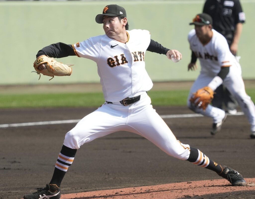 巨人・竹丸和幸(C)Kyodo News