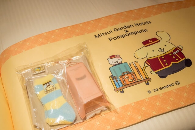 ポムポムプリン オリジナルグッズ 三井ガーデンホテル ポムポムプリン