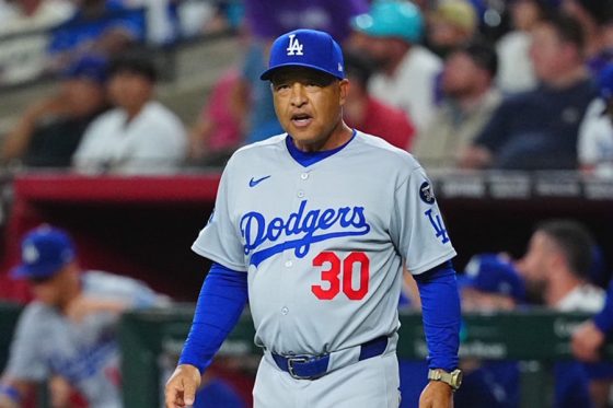 ドジャースのデーブ・ロバーツ監督【写真:荒川祐史】
