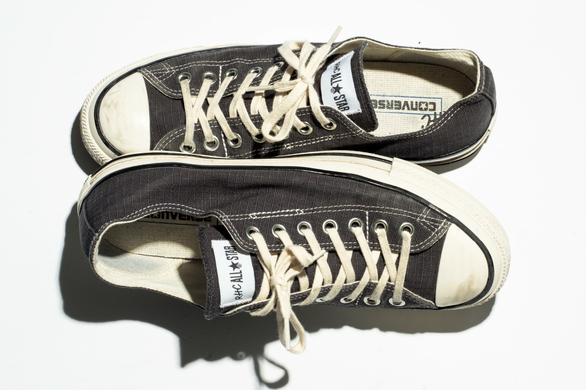 コンバース エロ RHC ロンハーマン×コンバース「オールスター エイジド」ユーズド風グレーの高耐久キャンバス - Peachy（ピーチィ） - ライブドアニュース