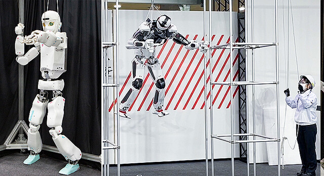 川崎重工のヒューマノイド「カレイド」と「フレンズ」のデモ公開 人とロボットが協働し、ともに暮らす未来を提案