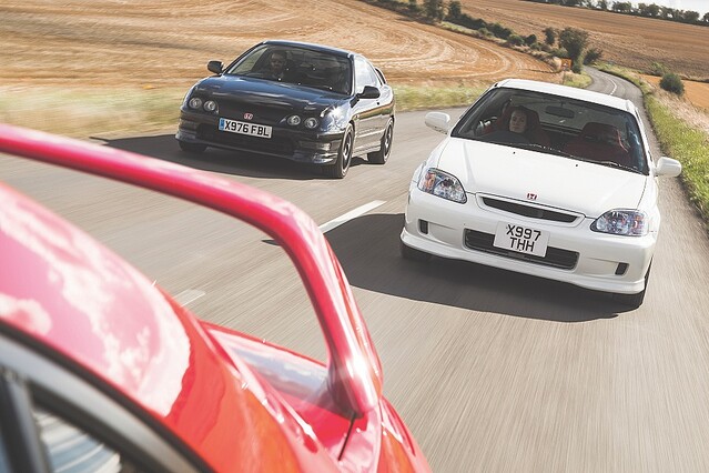 DC2 DB8 インテグラタイプR EG6 シビックSIR シビック