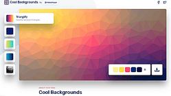 無料でクールな印象を与えるブログ Sns ウェブサイトっぽいデザインの壁紙を作成できる Cool Backgrounds ライブドアニュース