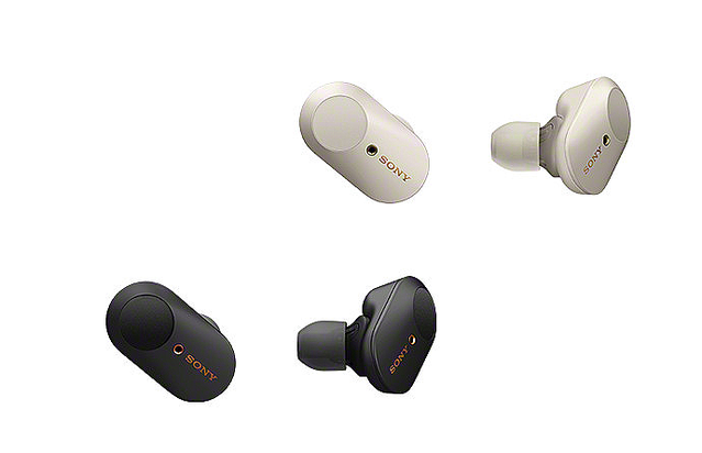 ワイヤレスヘッドホン「WF―1000XM3」(同社発表資料から)