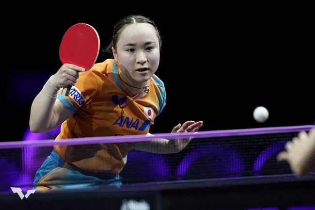 伊藤美誠【写真：WTT提供】