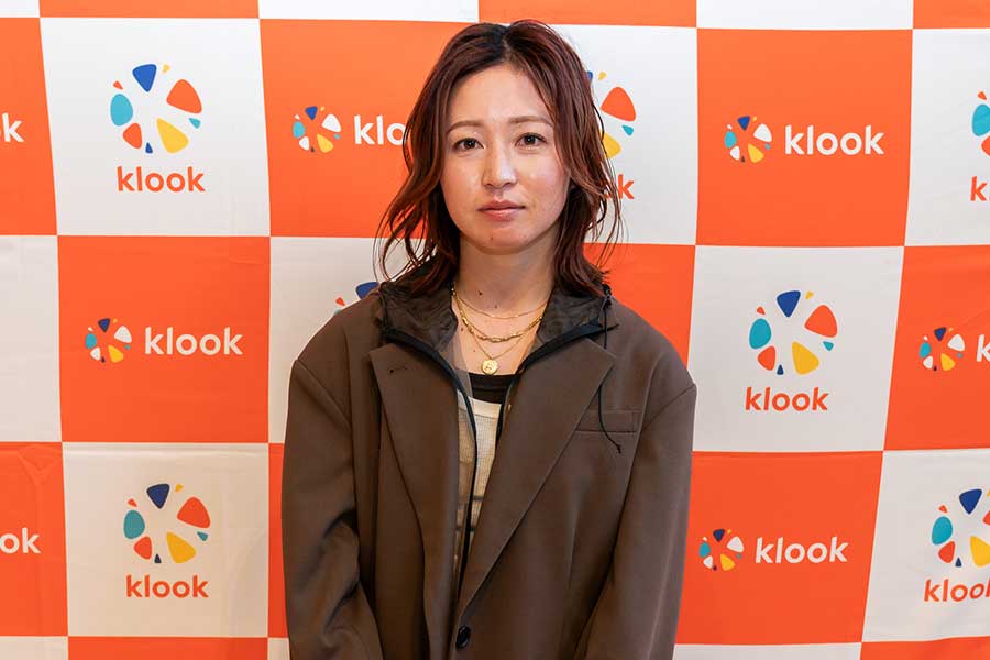 独占インタビューに応じた清水梨紗【写真：FOOTBALL ZONE編集部 】