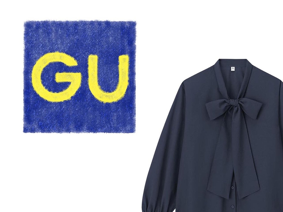 「明るい春色は苦手」→【GUのネイビー】がイイかも！ 今から着回せる♡「爆売れブラウス」