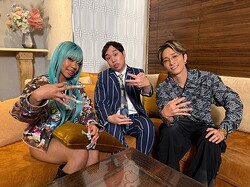 3li\en、せいや、田中樹（C）「GOLDEN MIC」製作委員会