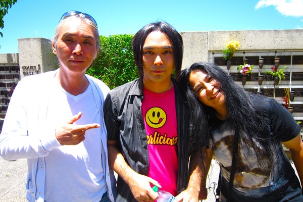  写真中央は、長男の美勇士（写真提供：美勇士） 