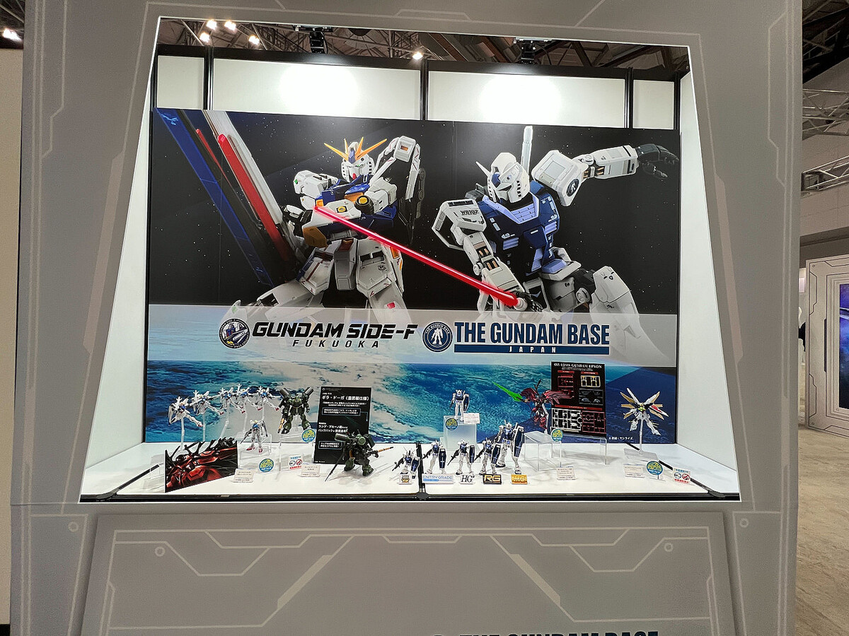 「第63回全日本模型ホビーショー」開催 ガンダムベース限定ガンプラの新作