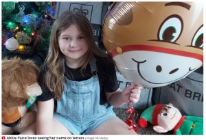 ��������μ��ȥץ쥼��Ȥ����Ӥν��λҡʲ����ϡ�Kent Live��2020ǯ11��29���ա�Poorly Abbie, 10, gets her birthday wish as post floods in from around the world�ס�Image: PA Media�ˡ٤Υ����꡼�󥷥�åȡ�