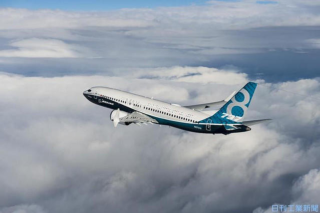 日本勢の「737MAX」の機体製造への参画比率は数%とみられる(ボーイング提供)