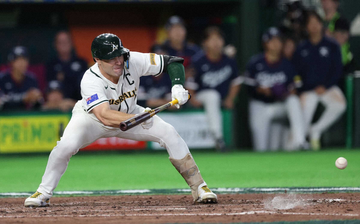 オーストラリアがWBC敗退 今大会限りで引退の主将はベンチから動けず