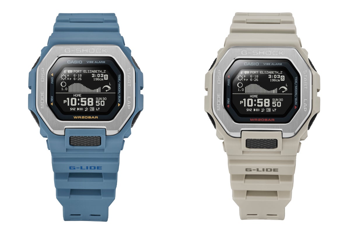 G-SHOCK GBX-100-8JF ベージュ G-LIDE Amazon.com: Casio G-Shock GBX