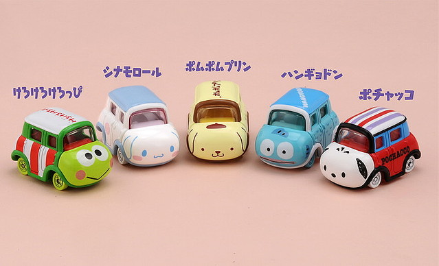 サンリオキャラクターがかわいいトミカに ポチャッコやポムポムプリンなど10種が登場 ライブドアニュース