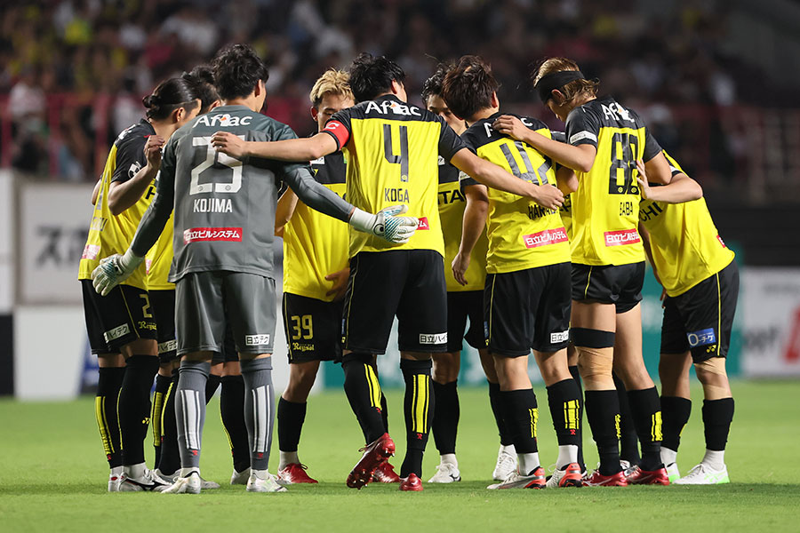 柏の新体制メンバーが発表された【写真：柳瀬心祐】