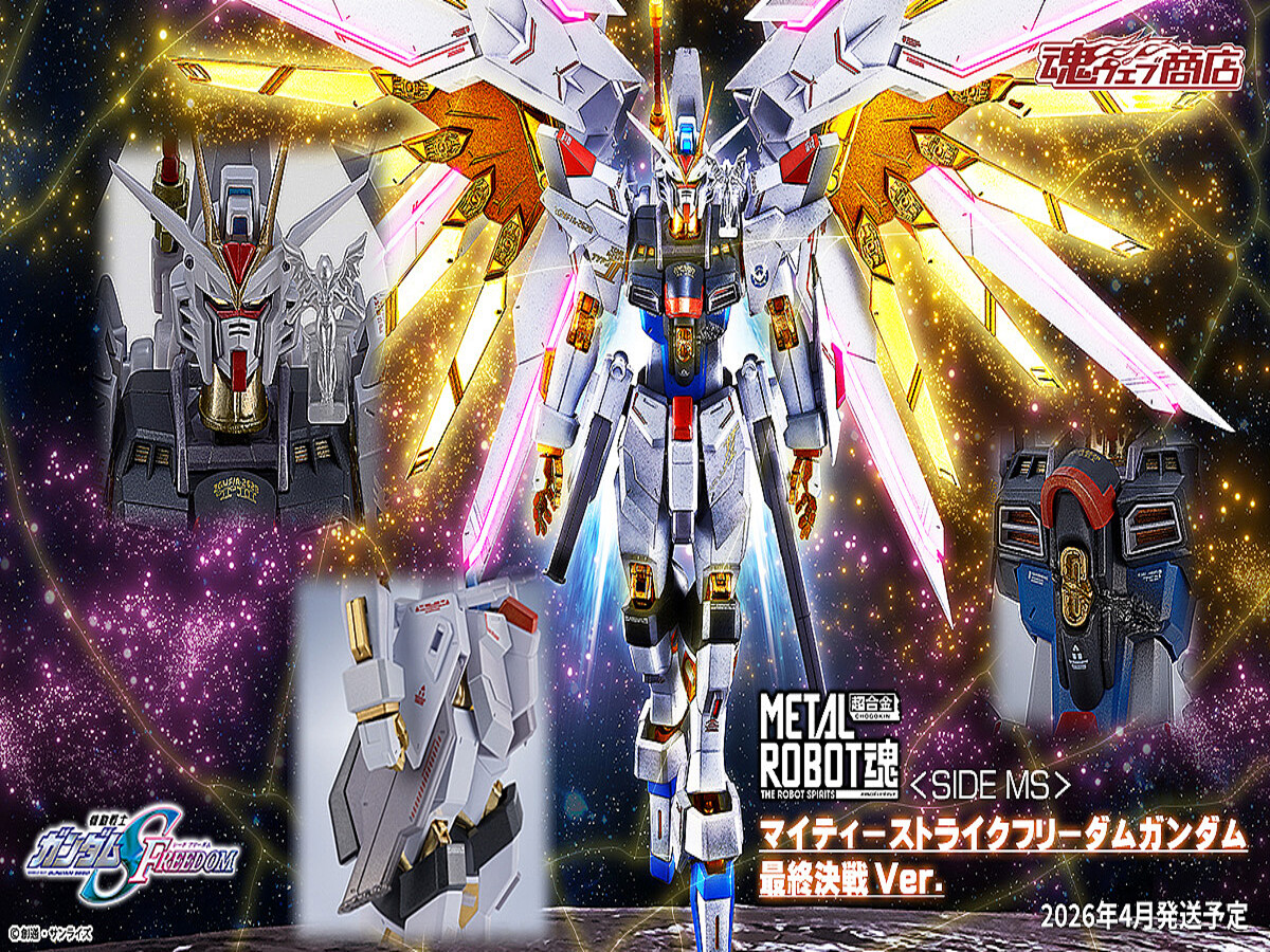 METAL ROBOT魂 ＜SIDE MS＞ マイティーストライクフリーダムガンダム