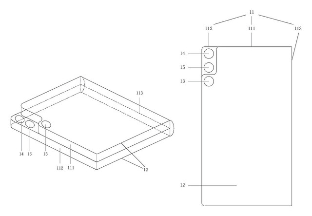 シャオミ、折りたたみスマホで内外カメラを共用するアイディアを特許出願